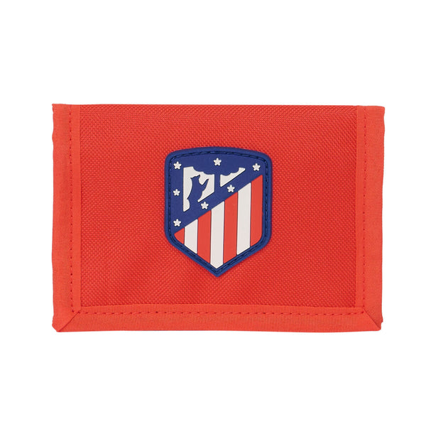 Cartera Atlético Madrid Azul Rojo 12.5 x 9.5 x 1 cm