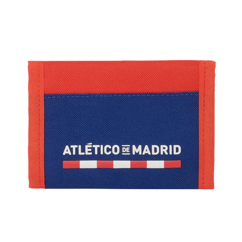 Cartera Atlético Madrid Azul Rojo 12.5 x 9.5 x 1 cm