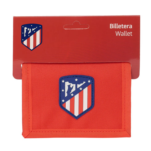 Cartera Atlético Madrid Azul Rojo 12.5 x 9.5 x 1 cm