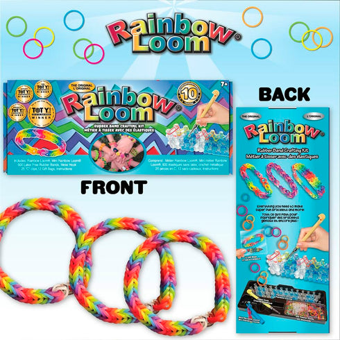Kit Creación de Pulseras Bandai Rainbow Loom