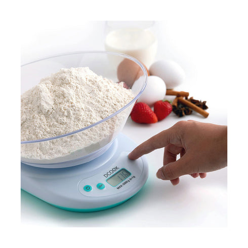 Báscula de Cocina Dcook Gallery Blanco 20 x 16 x 12 cm