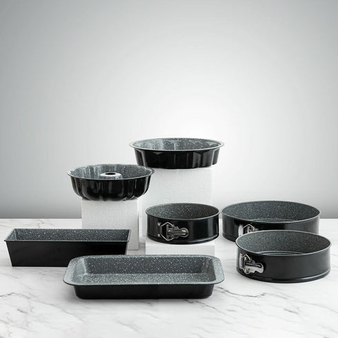 Molde para Tartas Bidasoa Tribeca Negro Metal 24 x 8 cm