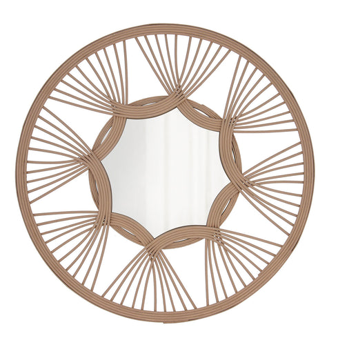 Espejo de pared Vinthera Moa Ratán 59 cm