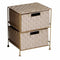 Cajonera Versa Beige Metal Nylon (29 x 44 x 35 cm)