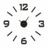 Reloj de Pared Versa Pegatina Negro