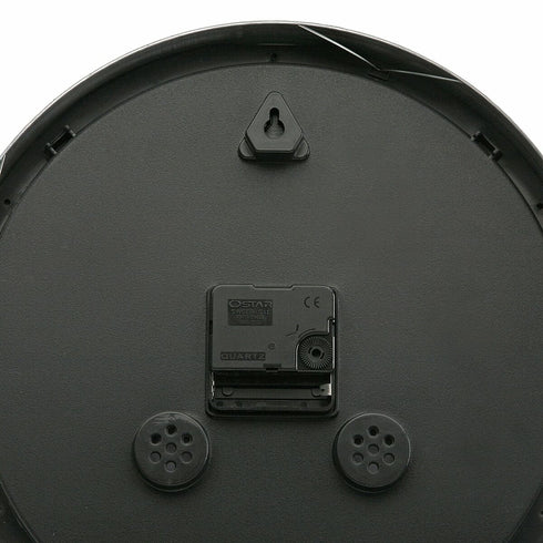 Reloj de Pared Versa Aluminio (4,3 x 30 x 30 cm)