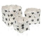 Juego de Cestas Versa Textil Fusion 10 x 10 x 10 cm 14 x 14 x 14 cm 12 x 12 x 12 cm