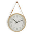 Reloj de Pared Versa Polipiel Madera (4,5 x 53 x 31,7 cm) (4,5 x 53 x 31 cm)
