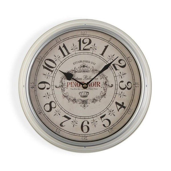 Reloj de Pared Versa VS-18190867 Metal Casual 31 x 31 cm (Ø 31 cm)