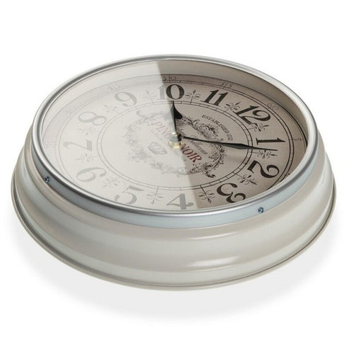 Reloj de Pared Versa VS-18190867 Metal Casual 31 x 31 cm (Ø 31 cm)