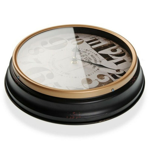 Reloj de Pared Versa VS-18190869 Metal Casual 31 x 31 cm (Ø 31 cm)