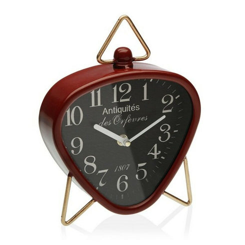 Reloj de Mesa Versa Metal (5,5 x 23 x 18,5 cm)