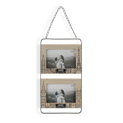 Portafotos Versa S3406645 Madera (1 x 19,5 x 52 cm)