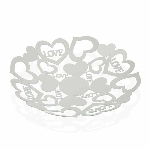 Frutero Versa Cozy Metal Acero (29 x 4,5 x 29 cm)