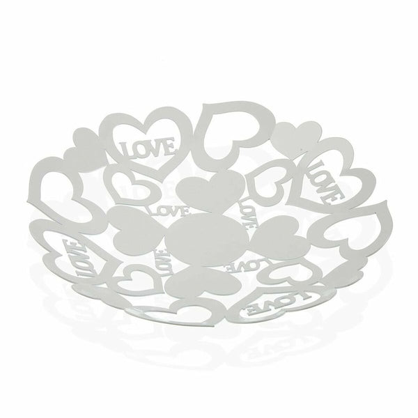 Frutero Versa Cozy Metal Acero (29 x 4,5 x 29 cm)