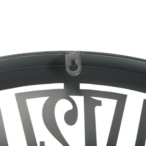 Reloj de Pared Versa 18191476 Plateado Metal Vintage 60 x 60 x 5 cm