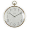 Reloj de Pared Versa Dorado Metal Aluminio 5 x 39 x 31,5 cm