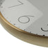 Reloj de Pared Versa Dorado Metal Aluminio 5 x 39 x 31,5 cm