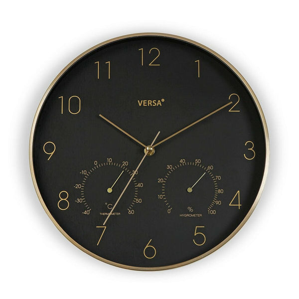 Reloj de Pared Versa Aluminio (31 x 4 x 31 cm)