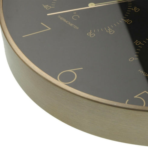 Reloj de Pared Versa Aluminio (31 x 4 x 31 cm)