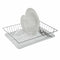 Escurridor para Fregadero Versa Archie Platos Blanco Acero Hierro Polipropileno (34,5 x 8 x 43 cm)