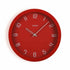 Reloj de Pared Versa Rojo Polipropileno (4,3 x 30 x 30 cm)