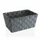 Cesta Versa Grande Gris claro Textil (20 x 15 x 30 cm)