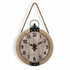 Reloj de Pared Versa o CLOCK Madera MDF (40 x 6,5 x 47 cm)