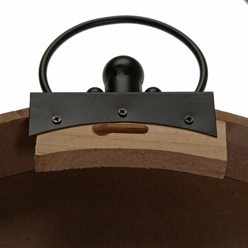 Reloj de Pared Versa o CLOCK Madera MDF (40 x 6,5 x 47 cm)