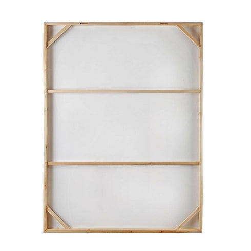 Cuadro Versa Mujer Dorado Lienzo Pino 2,8 x 90 x 120 cm