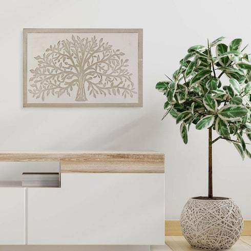 Cuadro Versa Arbol Vida Madera (1 x 40 x 60 cm)