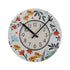 Reloj de Pared Versa Selene Flores Madera 4 x 30 x 30 cm