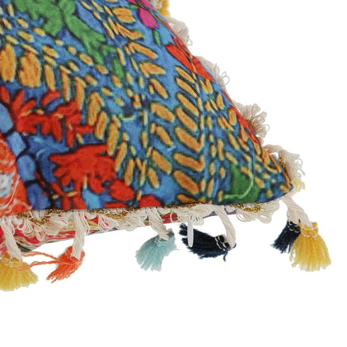 Cojín Versa Borlas Poliéster (45 x 45 cm)