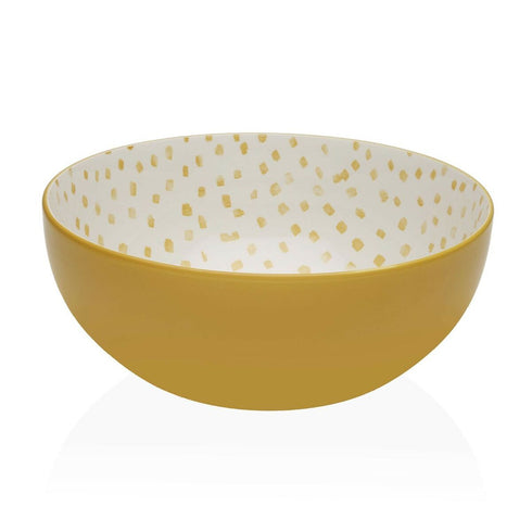 Ensaladera Versa Amarillo 22,5 x 9 x 22,5 cm Cerámica Porcelana