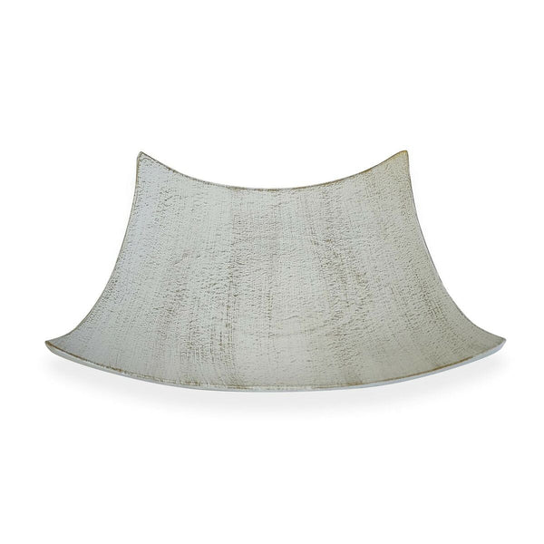 Centro de Mesa Versa Blanco Cuadrado Multicolor 28 x 7 x 28 cm