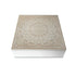 Caja Decorativa Versa Mandala Madera MDF 24 x 7 x 24 cm