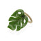 Anillo servilletero Versa Madera Poliestireno 5 x 4 x 6 cm Hoja