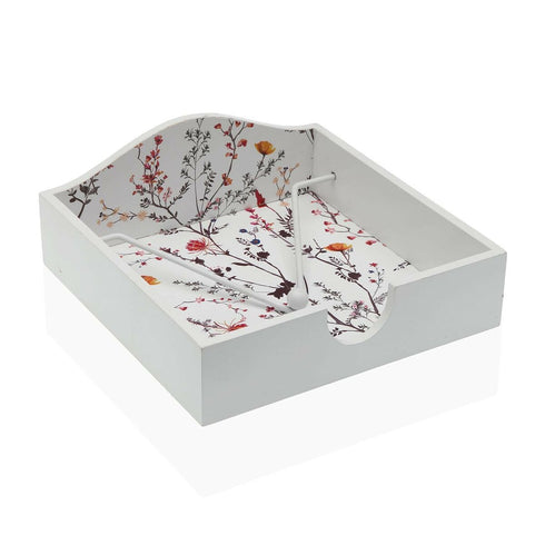 Servilletero Versa Balbec Madera MDF 18 x 7 x 18 cm