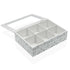 Caja para Infusiones Versa Damasco Madera 17 x 7 x 24 cm