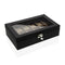 Caja para Relojes Versa Negro Polipropileno Polipiel 20 x 8,5 x 32,5 cm