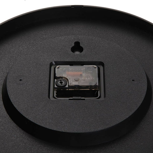 Reloj de Pared Versa Gris Cristal Plástico 4 x 30 x 30 cm