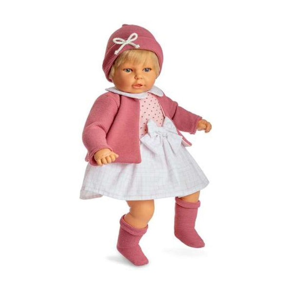 Muñeca bebé Berjuan 30078 Ropa Rosa 60 cm (60 cm)