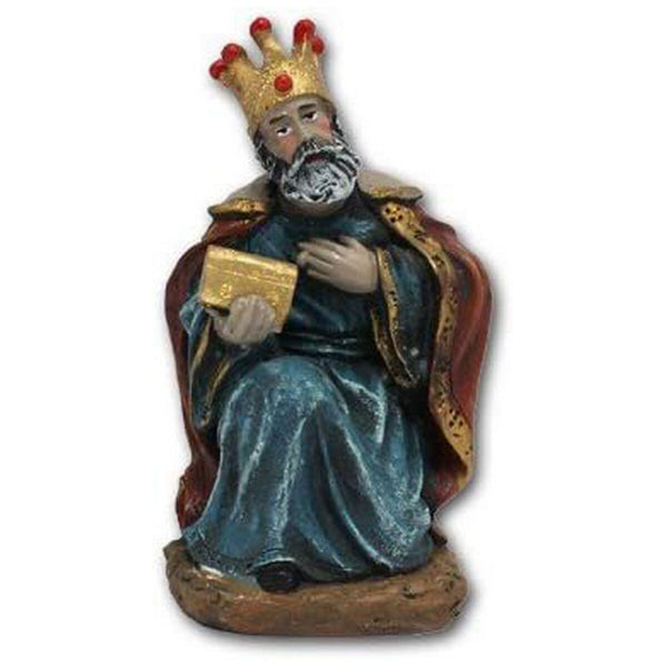 Figura Rey Mago Melchor 14 x 8 cm 17 cm
