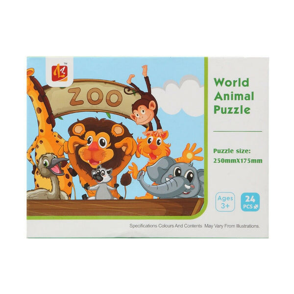 Puzzle Zoo 16 x 12 cm 24 Piezas