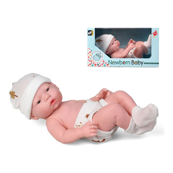 Muñeco Bebé Newborn Blanco (23 x 12,5 cm)
