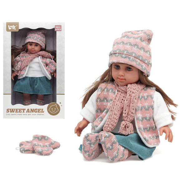 Muñeca bebé Sweet Angel 43 x 27 cm