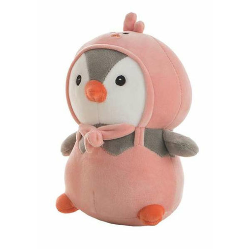 Peluche Kit Pingüino Rosa 25cm