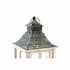Farol DKD Home Decor Cristal Natural Negro Madera Blanco (25 x 25 x 65 cm)