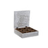 Caja para Infusiones DKD Home Decor Blanco Natural Madera Madera MDF 23 x 23 x 7 cm