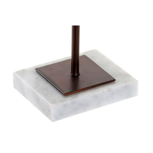 Figura Decorativa DKD Home Decor Estrella 20,20 x 8 x 31,5 cm Coral Blanco Resina Mármol Estrella de mar